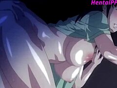 Mature woman gets turned on by anime hentai and ends up having sex with stepbrother