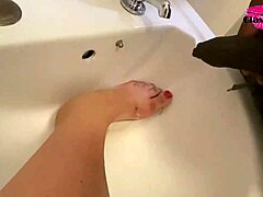 Sexy Footjob Compilation with Big Black Cock