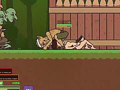 Hentai game gameplay p3: Naked female Survivor Fights Her Way through Goblins and Gets Fucked Hard